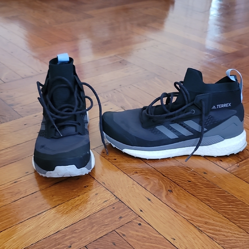 Adidas Terrex Black and White Hiking Shoes